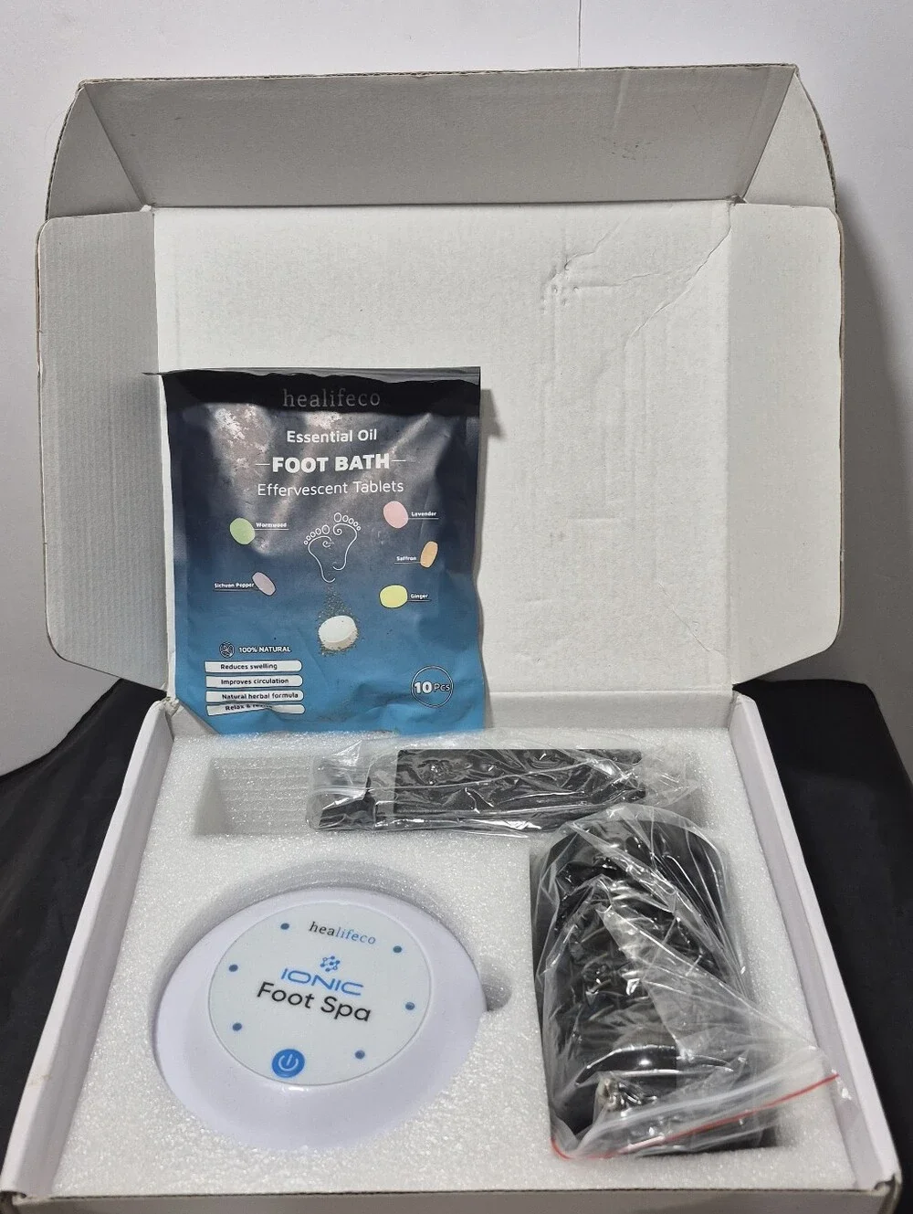 Healifeco Ionic Foot Spa Home Machine Soak Brand New In Box.